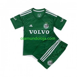 Camisola Maccabi Haifa Criança Equipamento Primeiro 2023-2024 Manga Curta